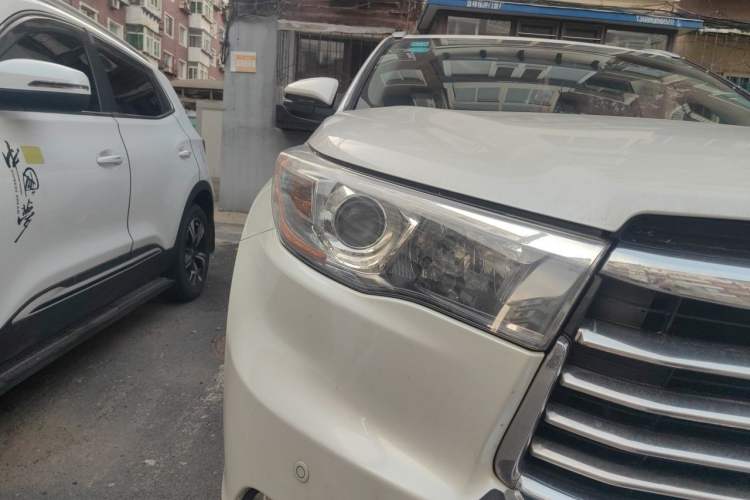 Used Toyota Highlander 2017 2.0T Four-Wheel Drive Luxury Edition 7 Seats Right Front Headlight