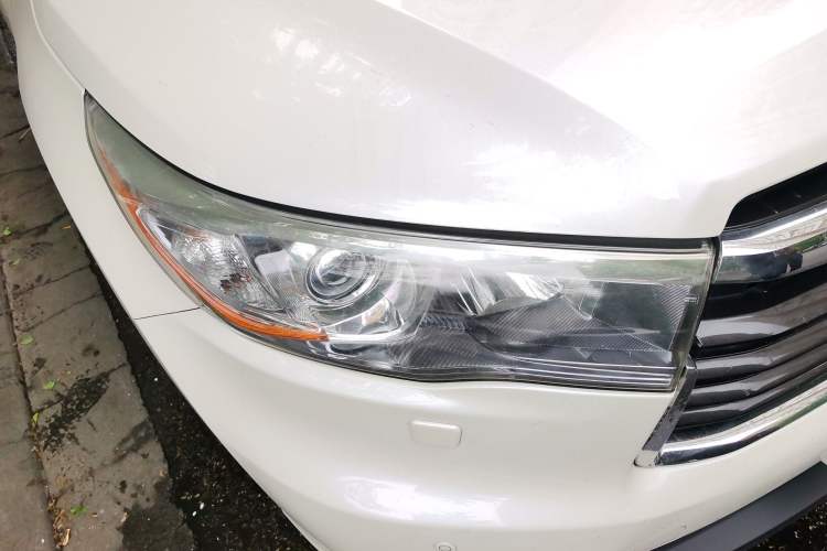 Used Toyota Highlander 2017 2.0T Four-Wheel Drive Ultimate Edition 7 Seats Right Front Headlight