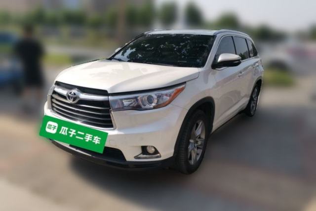 Used Toyota Highlander 2017 2.0T Four-Wheel Drive Luxury Edition 7 Seats