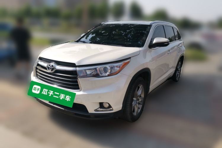 Used Toyota Highlander 2017 2.0T Four-Wheel Drive Luxury Edition 7 Seats Guazi used car, China used car export, Used car for sale, Used cars, Cheapest cars for sale