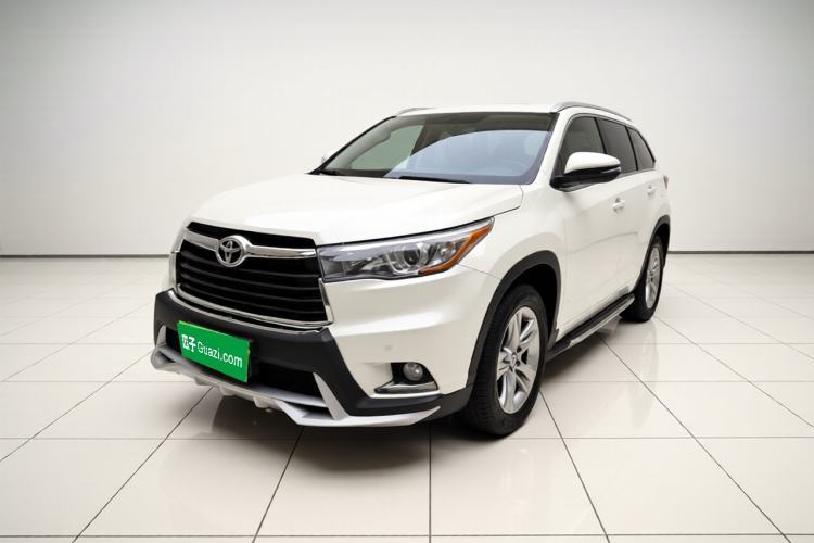 Used Toyota Highlander 2017 2.0T Four-Wheel Drive Luxury Edition 7 Seats Guazi used car, China used car export, Used car for sale, Used cars, Cheapest cars for sale
