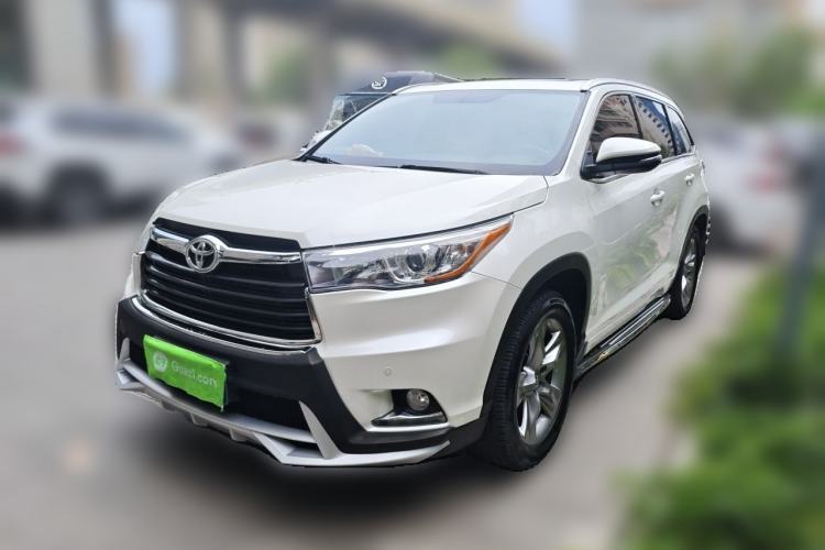 Used Toyota Highlander 2017 2.0T Four-Wheel Drive Luxury Edition 7 Seats Guazi used car, China used car export, Used car for sale, Used Toyota cars, Cheapest cars for sale