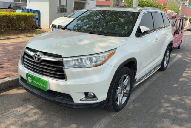 Used Toyota Highlander 2017 2.0T Four-Wheel Drive Luxury Edition 7 Seats