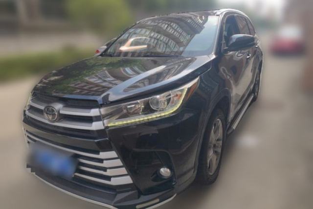 Used Toyota Highlander 2018 2.0T Two-Wheel Drive Luxury Edition 7 Seats China VI Standard