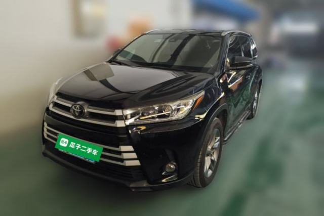 Used Toyota Highlander 2018 2.0T Four-Wheel Drive Luxury Version 7 Seats China VI Standard