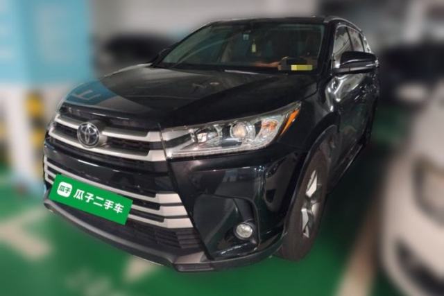 Used Toyota Highlander 2018 2.0T Four-Wheel Drive Luxury Version 7 Seats China VI Standard