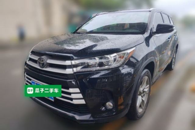 Used Toyota Highlander 2018 2.0T Four-Wheel Drive Luxury Version 7 Seats China VI Standard