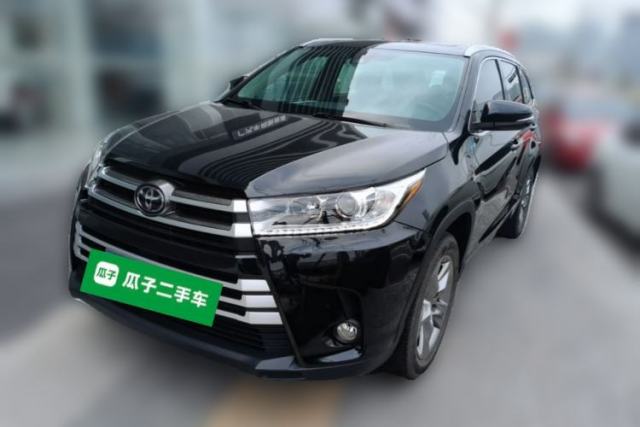 Used Toyota Highlander 2018 2.0T Four-Wheel Drive Luxury Version 7 Seats China VI Standard