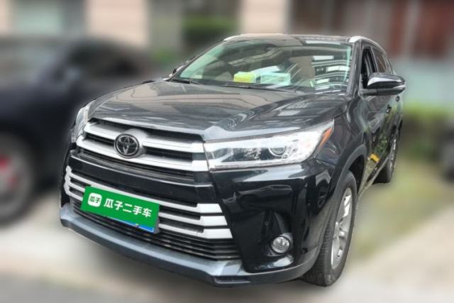 Used Toyota Highlander 2018 2.0T Two-Wheel Drive Luxury Edition 7 Seats China VI Standard