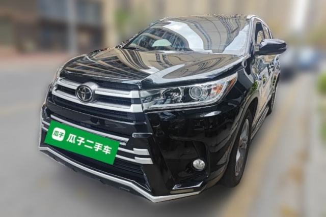 Used Toyota Highlander 2018 2.0T Four-Wheel Drive Luxury Edition 7 Seats China V Emission Standard