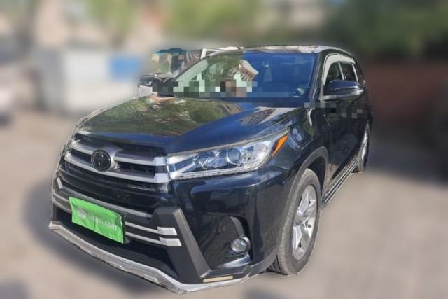 Used Toyota Highlander 2018 2.0T Four-Wheel Drive Luxury Edition 7 Seats China V Emission Standard