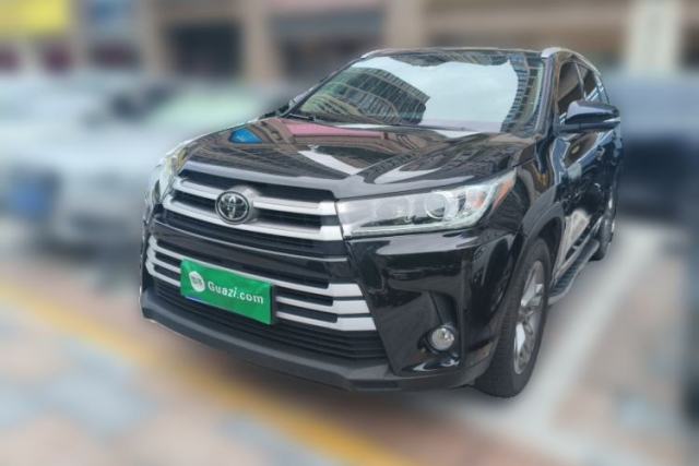 Used Toyota Highlander 2018 2.0T Four-Wheel Drive Luxury Edition 7 Seats China V Emission Standard