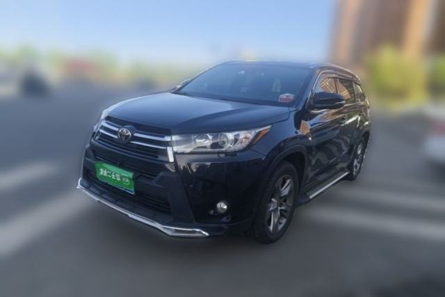 Used Toyota Highlander 2018 2.0T Four-Wheel Drive Prestige Version 7 Seats China V Emission Standard