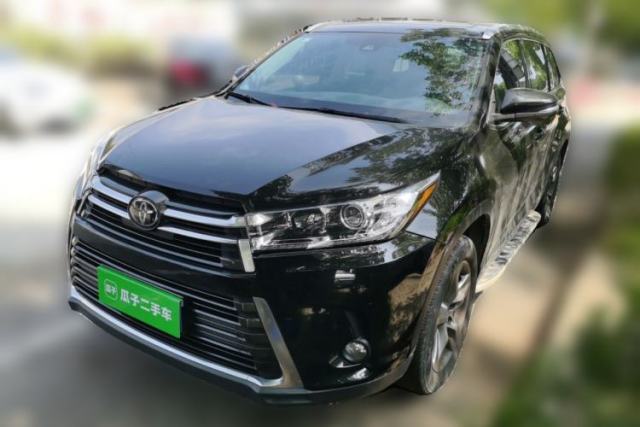 Used Toyota Highlander 2018 2.0T Four-Wheel Drive Prestige Version 7 Seats China VI Standard