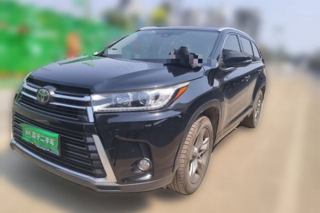 Used Toyota Highlander 2018 2.0T Four-Wheel Drive Prestige Version 7 Seats China V Emission Standard