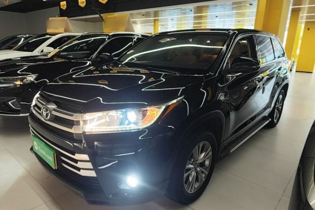 Used Toyota Highlander 2018 2.0T Two-Wheel Drive Elite Version 5 Seats China VI Standard