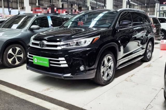 Used Toyota Highlander 2018 2.0T Four-Wheel Drive Luxury Edition 7 Seats China V Emission Standard