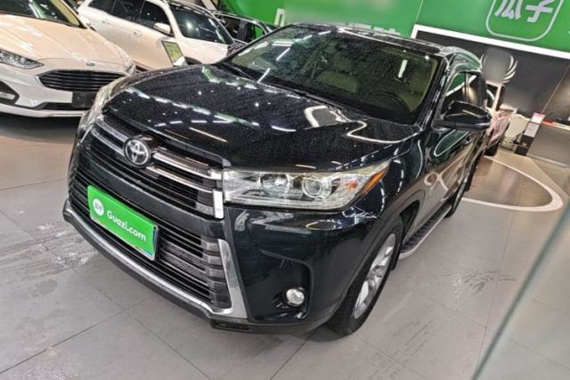 Used Toyota Highlander 2018 2.0T Four-Wheel Drive Prestige Version 7 Seats China V Emission Standard