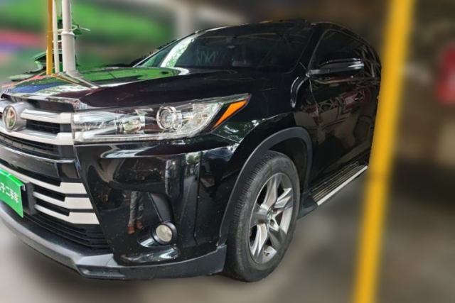 Used Toyota Highlander 2018 2.0T Four-Wheel Drive Luxury Version 7 Seats China VI Standard