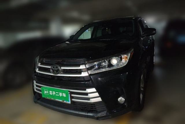 Used Toyota Highlander 2018 2.0T Two-Wheel-Drive Luxury Edition 7 Seats Emission Standard China V