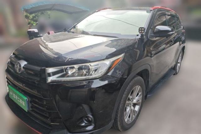 Used Toyota Highlander 2018 2.0T Four-Wheel Drive Elite Edition 7 Seats China V Standard