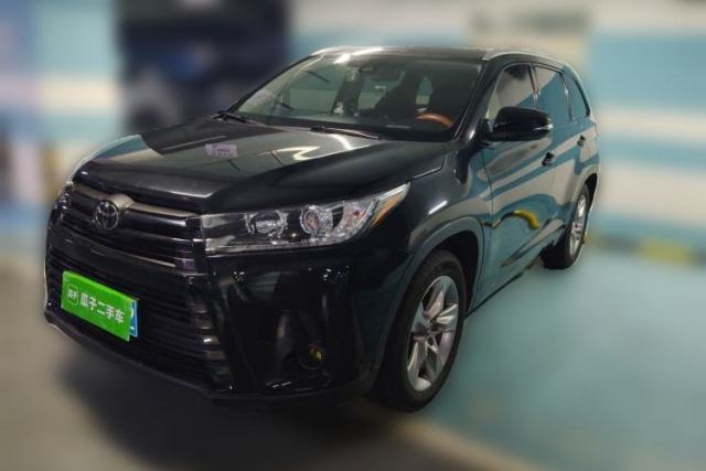 Used Toyota Highlander 2018 2.0T Four-Wheel Drive Prestige Version 7 Seats China VI Standard