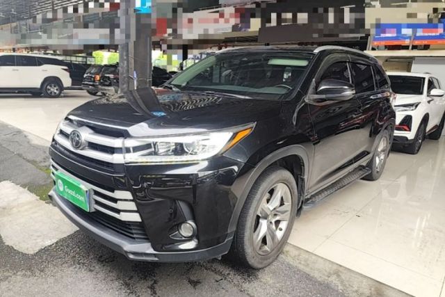 Used Toyota Highlander 2018 2.0T Two-Wheel Drive Luxury Edition 7 Seats China VI Standard