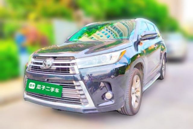 Used Toyota Highlander 2018 2.0T Four-Wheel Drive Prestige Version 7 Seats China VI Standard