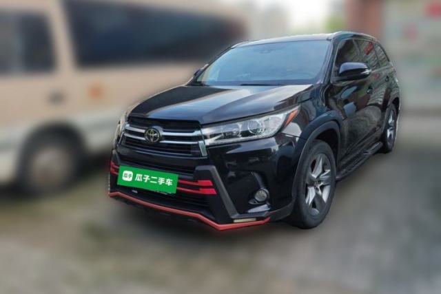 Used Toyota Highlander 2018 2.0T Four-Wheel Drive Prestige Version 7 Seats China V Emission Standard