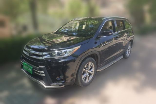 Used Toyota Highlander 2018 2.0T Four-Wheel Drive Elite Edition 7 Seats China VI Standard