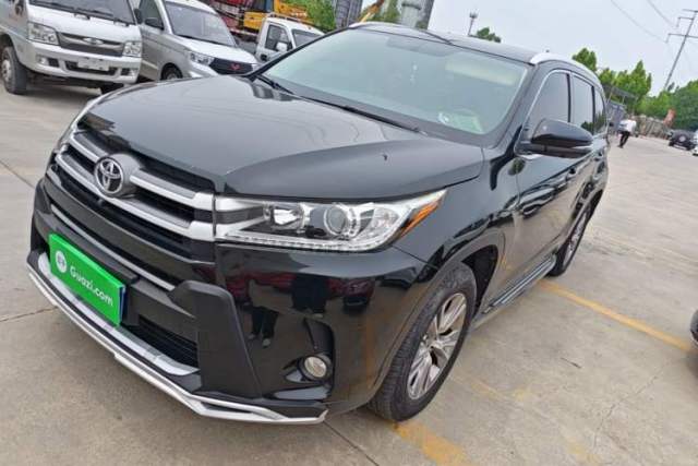 Used Toyota Highlander 2018 2.0T Two-Wheel Drive Elite Version 5 Seats China VI Standard