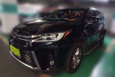 Used Toyota Highlander 2018 2.0T Four-Wheel Drive Prestige Version 7 Seats China V Emission Standard