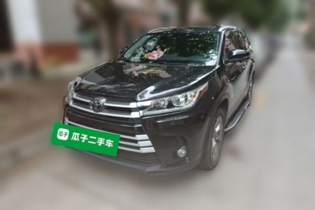 Used Toyota Highlander 2018 2.0T Four-Wheel Drive Luxury Version 7 Seats China VI Standard