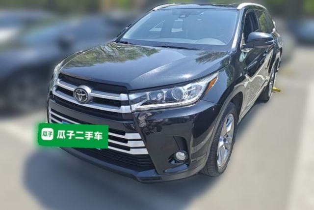 Used Toyota Highlander 2018 2.0T Four-Wheel Drive Luxury Edition 7 Seats China V Emission Standard