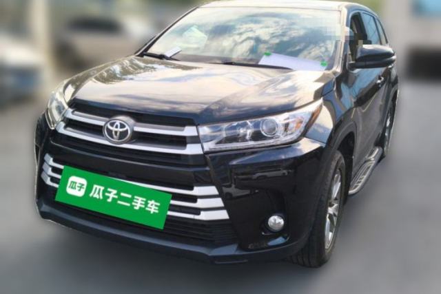 Used Toyota Highlander 2018 2.0T Two-Wheel Drive Elite Version 5 Seats China VI Standard