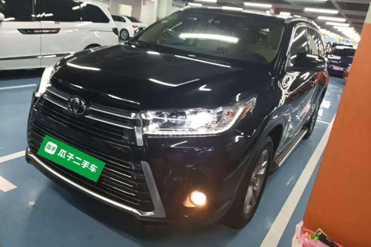 Ojetý Toyota Highlander 2018 2.0T Four-Wheel Drive Prestige Version 7 Seats China VI Standard Guazi used car, China used car export, Used car for sale, Used cars, Cheapest cars for sale