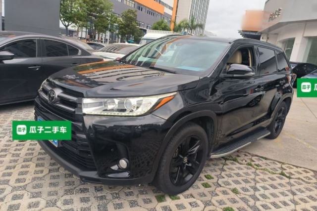Used Toyota Highlander 2018 2.0T Four-Wheel Drive Luxury Version 7 Seats China VI Standard