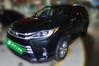 Used Toyota Highlander 2018 2.0T Two-Wheel Drive Elite Edition 7 Seats China VI Standard