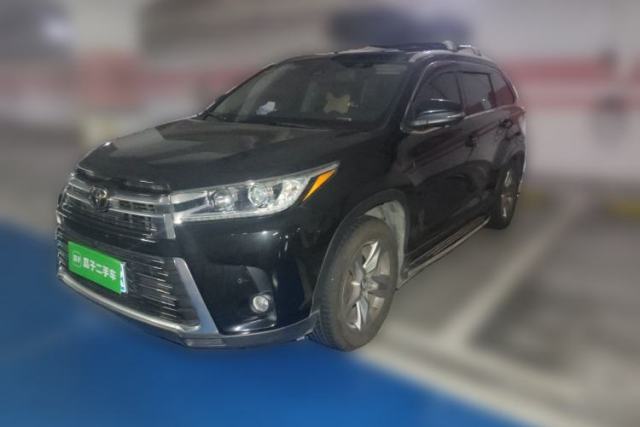 Used Toyota Highlander 2018 2.0T Four-Wheel Drive Prestige Version 7 Seats China VI Standard