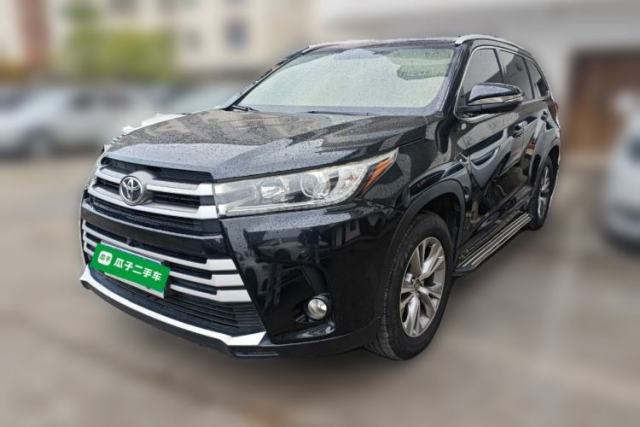 Used Toyota Highlander 2018 2.0T Four-Wheel Drive Elite Edition 7 Seats China VI Standard