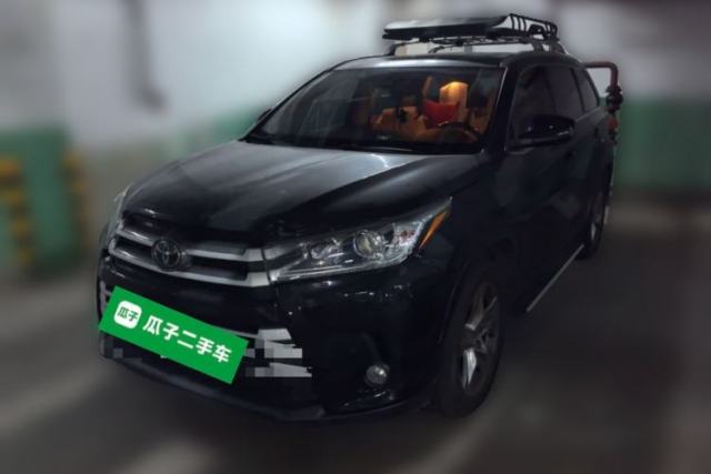 Used Toyota Highlander 2018 2.0T Four-Wheel Drive Luxury Edition 7 Seats China V Emission Standard