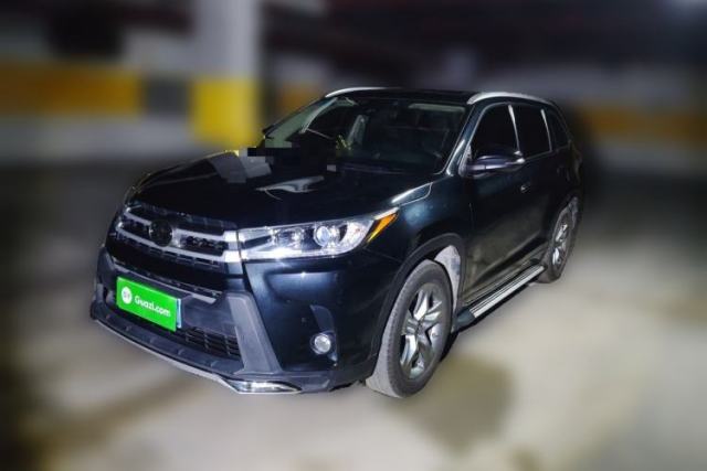 Used Toyota Highlander 2018 2.0T Four-Wheel Drive Luxury Edition 7 Seats China V Emission Standard