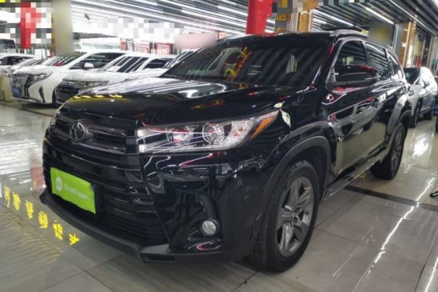 Used Toyota Highlander 2018 2.0T Four-Wheel Drive Luxury Edition 7 Seats China V Emission Standard