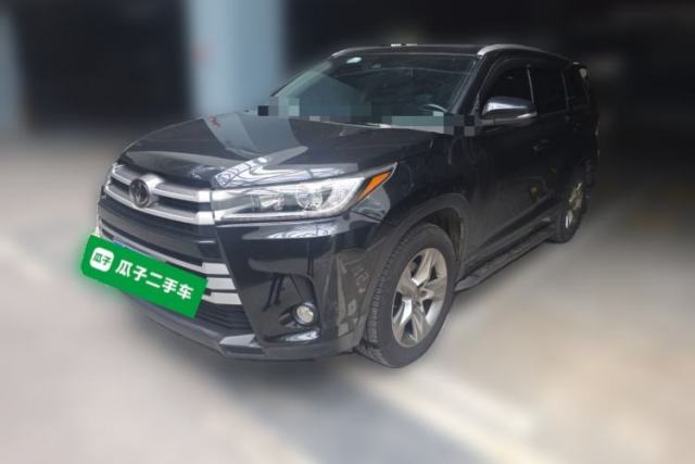 Used Toyota Highlander 2018 2.0T Four-Wheel Drive Luxury Version 7 Seats China VI Standard