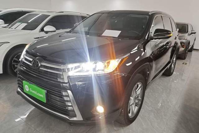 Used Toyota Highlander 2018 2.0T Four-Wheel Drive Prestige Version 7 Seats China VI Standard