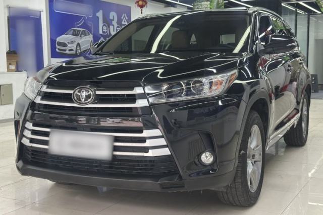 Used Toyota Highlander 2018 2.0T Four-Wheel Drive Luxury Edition 7 Seats China V Emission Standard