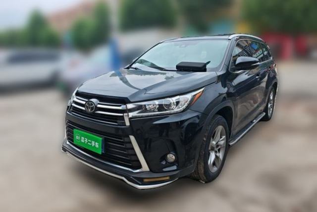 Used Toyota Highlander 2018 2.0T Four-Wheel Drive Prestige Version 7 Seats China VI Standard