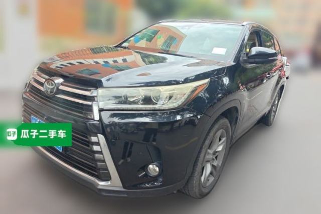Used Toyota Highlander 2018 2.0T Four-Wheel Drive Prestige Version 7 Seats China V Emission Standard