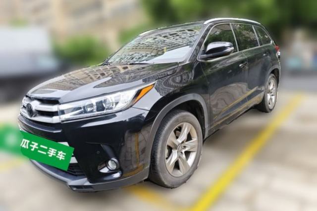 Used Toyota Highlander 2018 2.0T Two-Wheel Drive Luxury Edition 7 Seats China VI Standard