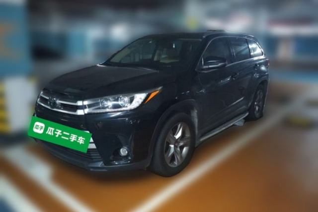 Used Toyota Highlander 2018 2.0T Four-Wheel Drive Luxury Version 7 Seats China VI Standard